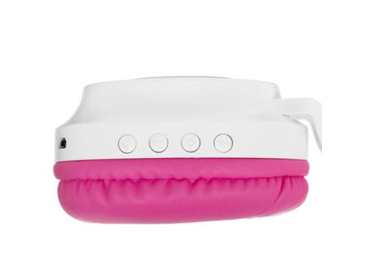 Наушники накладные QUMO PARTY CAT ВТ 0025 БЕЛО-РОЗОВЫЙ